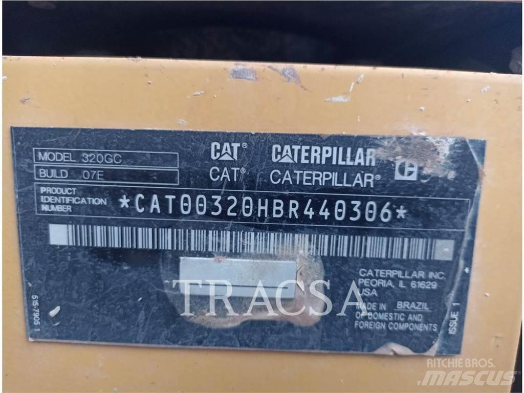 CAT 320GC Lánctalpas kotrók