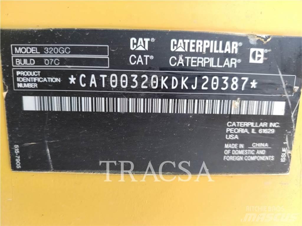 CAT 320GC Lánctalpas kotrók