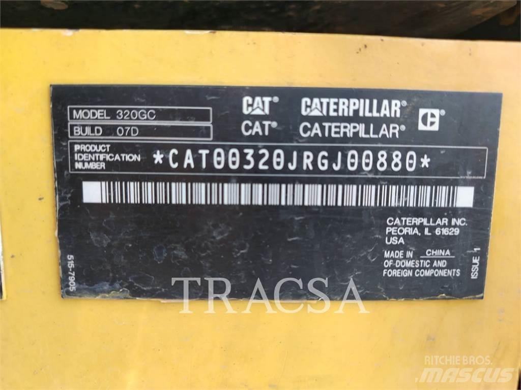 CAT 320GC Lánctalpas kotrók
