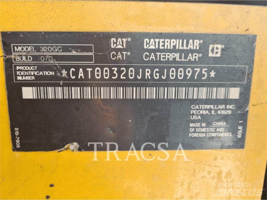 CAT 320GC Lánctalpas kotrók