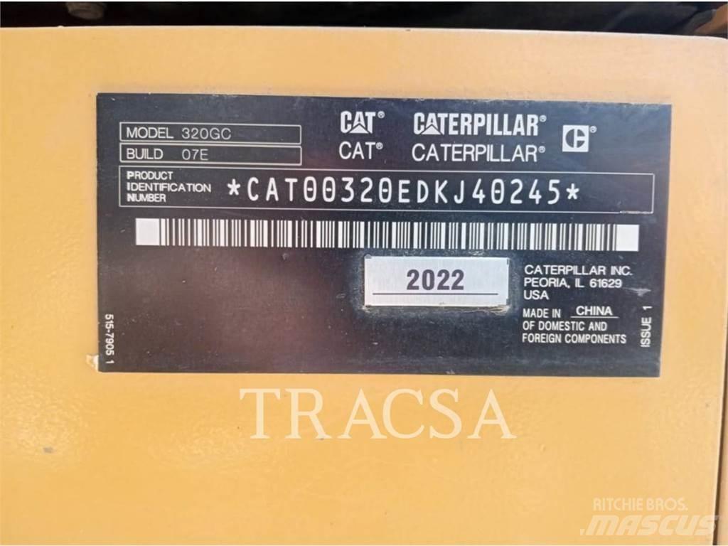 CAT 320GC Lánctalpas kotrók