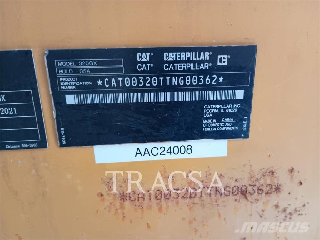 CAT 320GX Lánctalpas kotrók