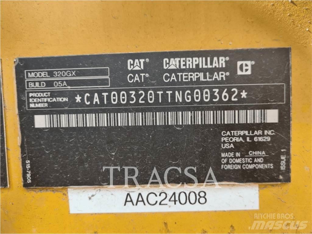 CAT 320GX Lánctalpas kotrók