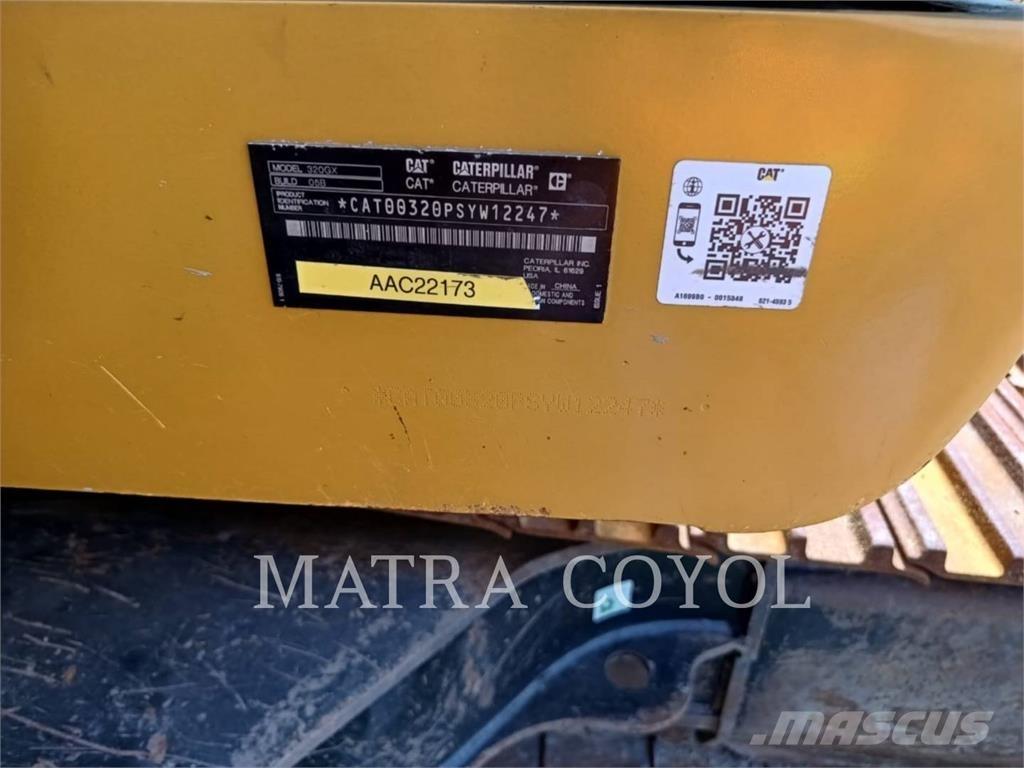 CAT 320GX Lánctalpas kotrók