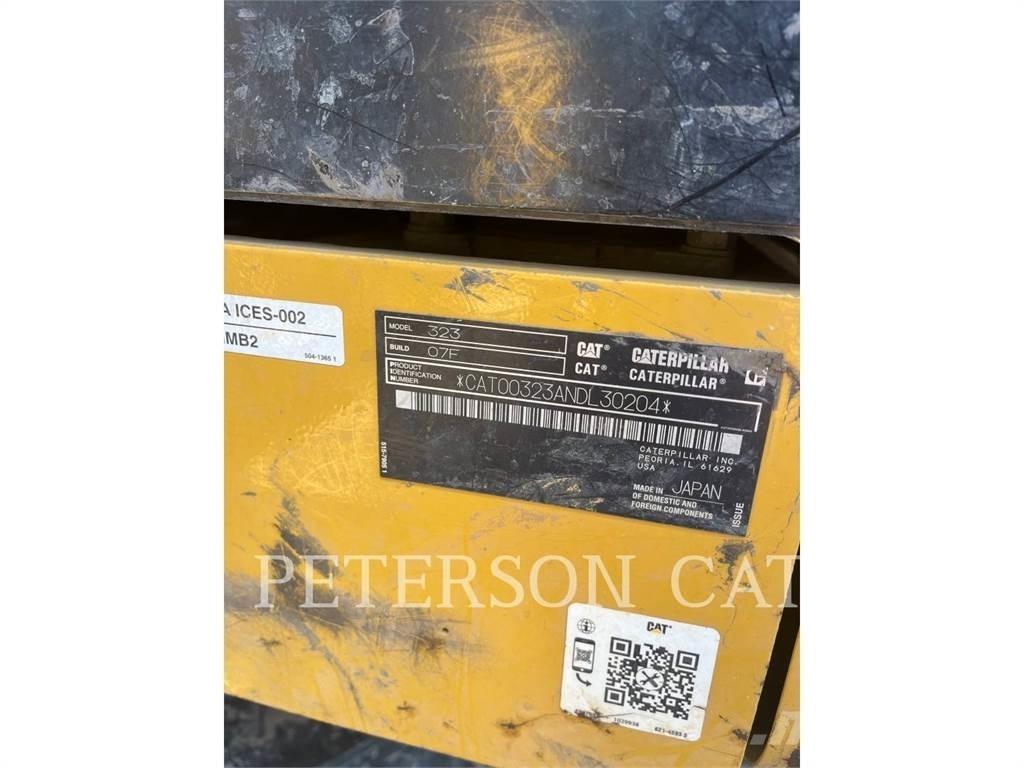 CAT 323 Lánctalpas kotrók