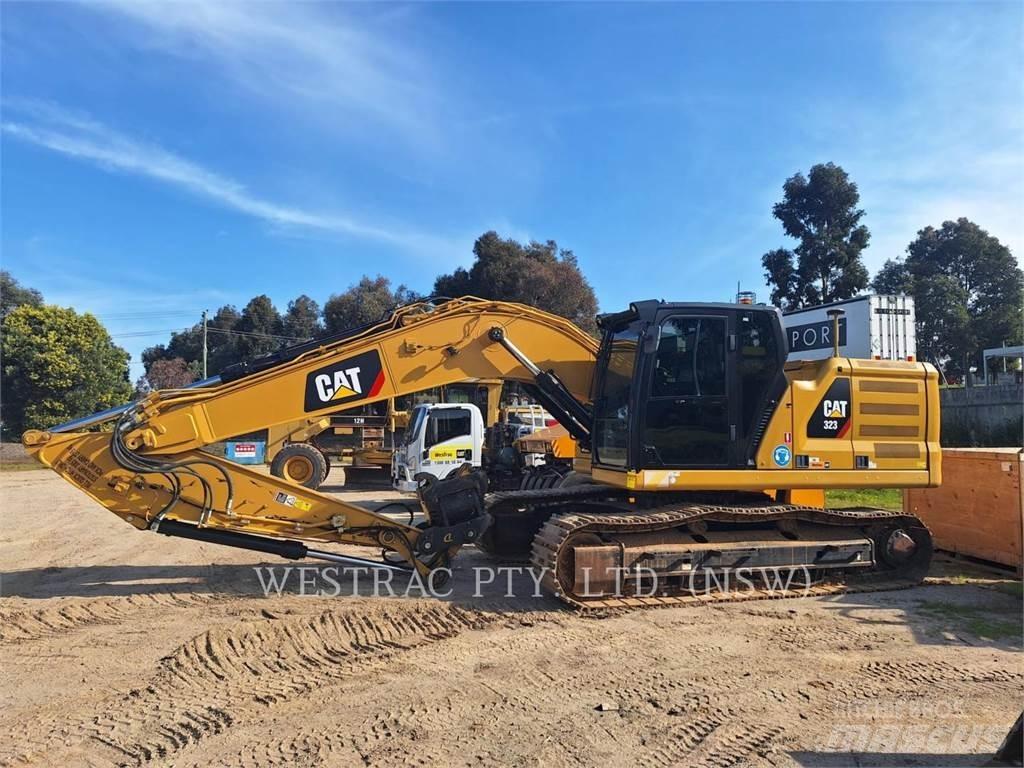 CAT 323-07 Lánctalpas kotrók