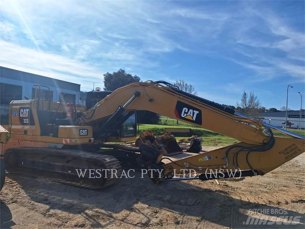CAT 323-07 Lánctalpas kotrók