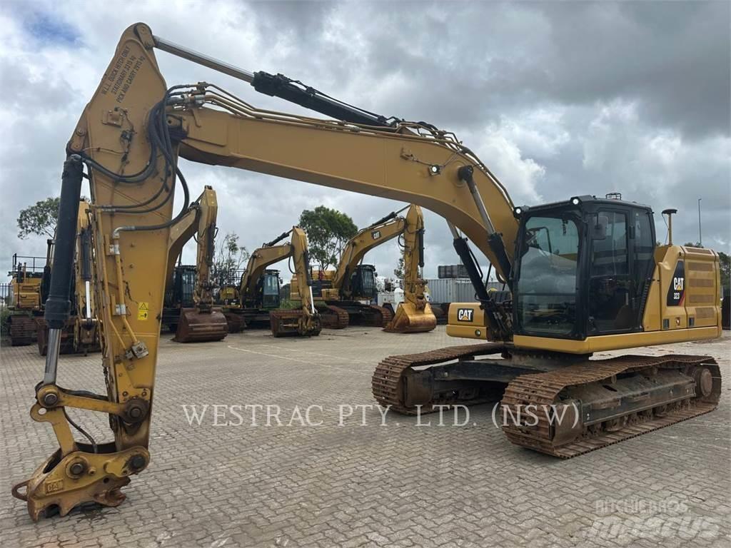 CAT 323-07 Lánctalpas kotrók
