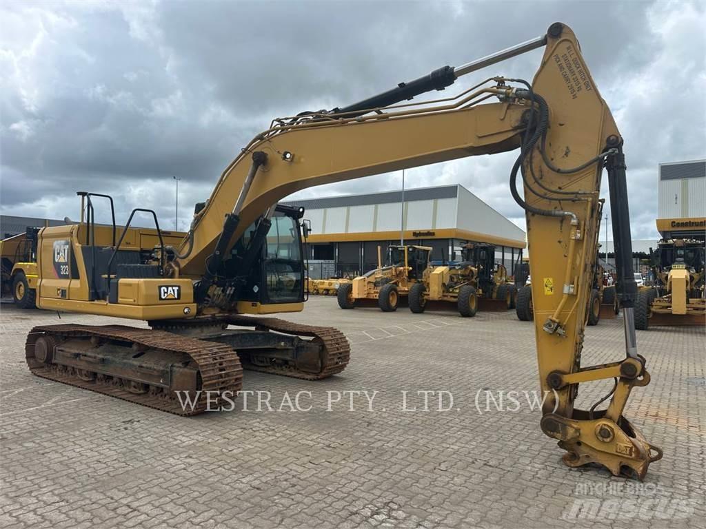 CAT 323-07 Lánctalpas kotrók