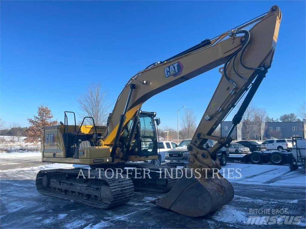 CAT 323-07 Lánctalpas kotrók