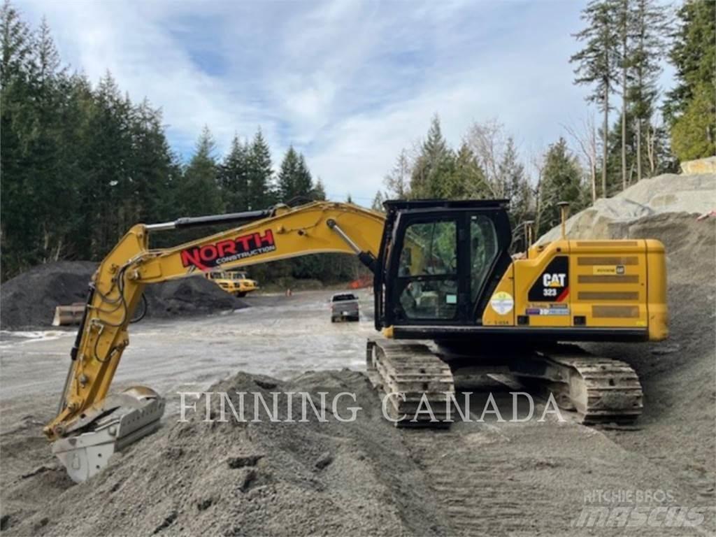 CAT 323-07 Lánctalpas kotrók