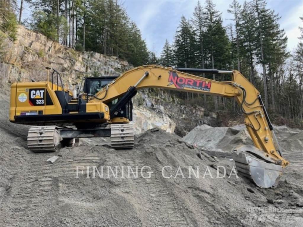 CAT 323-07 Lánctalpas kotrók