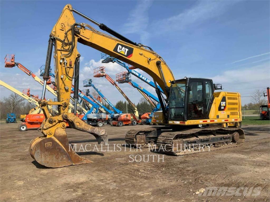CAT 323-07 Lánctalpas kotrók