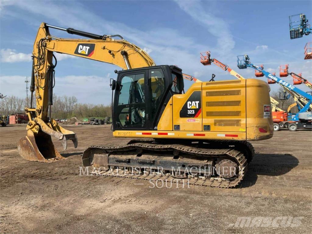 CAT 323-07 Lánctalpas kotrók