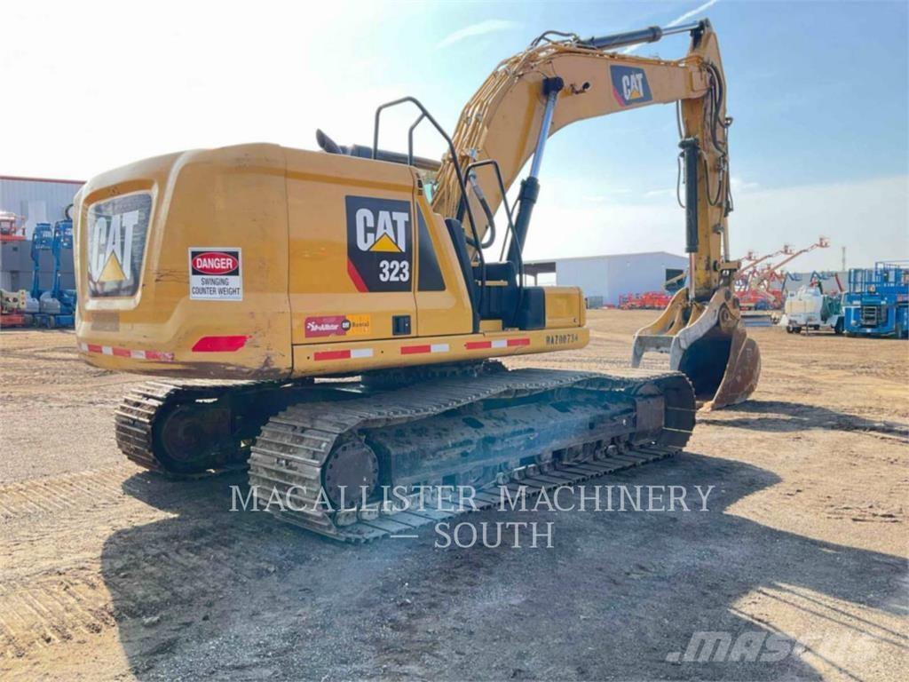 CAT 323-07 Lánctalpas kotrók