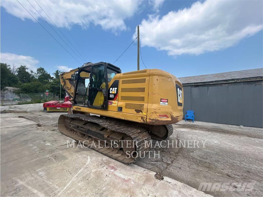 CAT 323-07 Lánctalpas kotrók