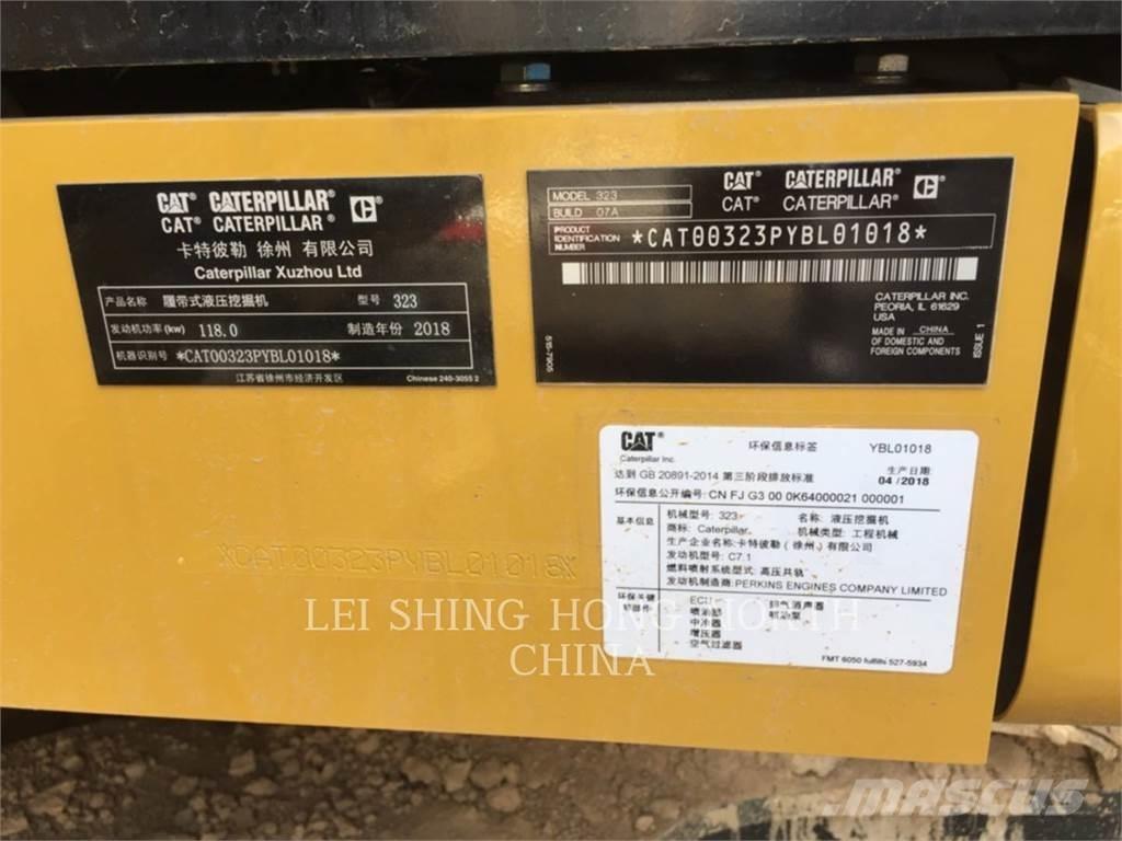 CAT 323-07 Lánctalpas kotrók