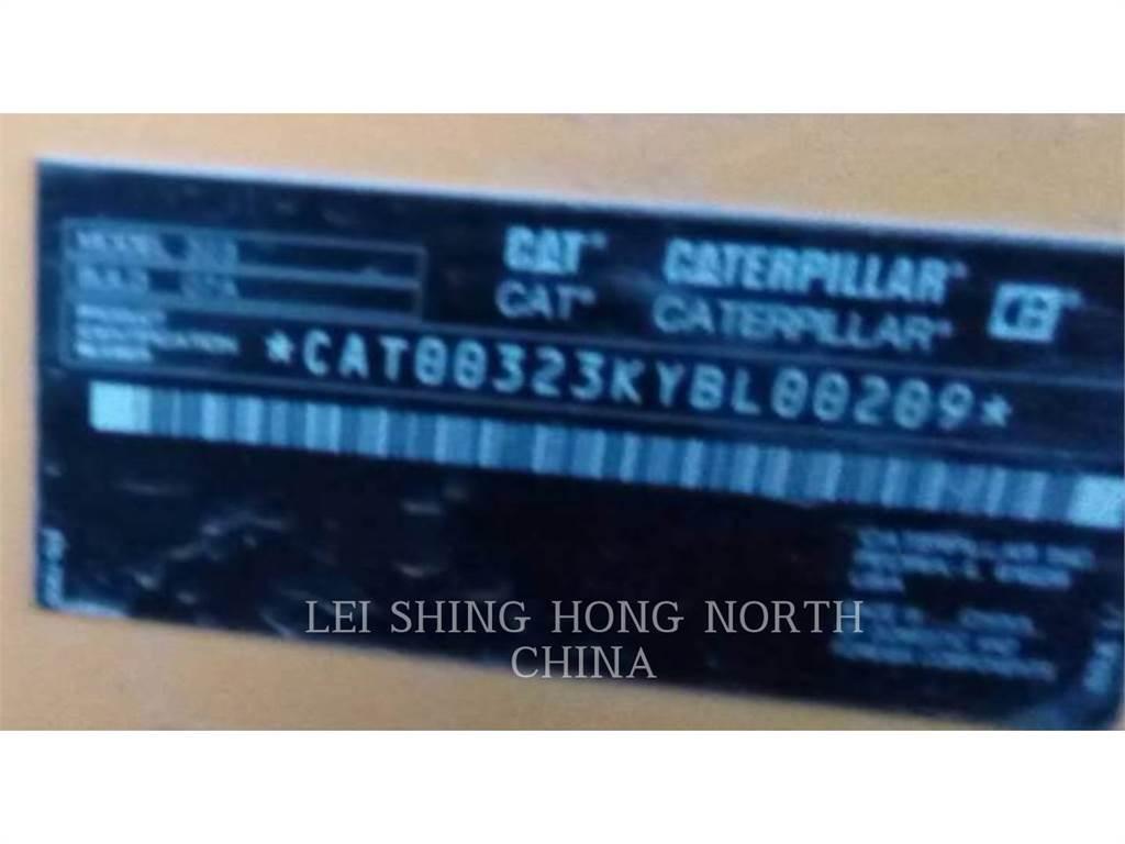 CAT 323-07 Lánctalpas kotrók