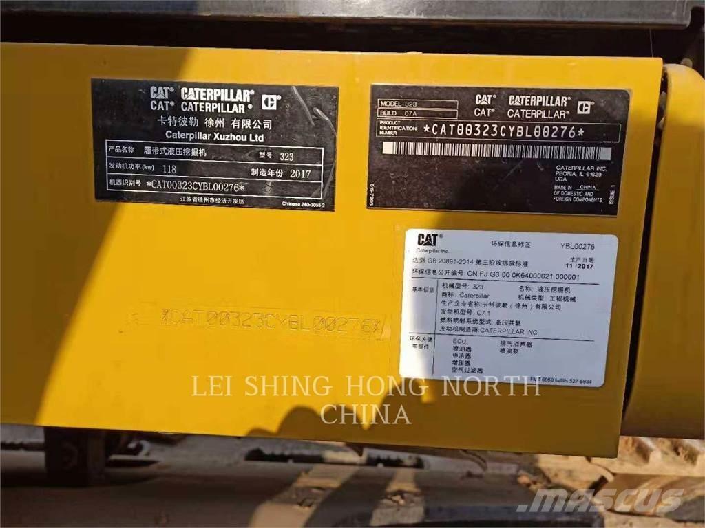 CAT 323-07 Lánctalpas kotrók