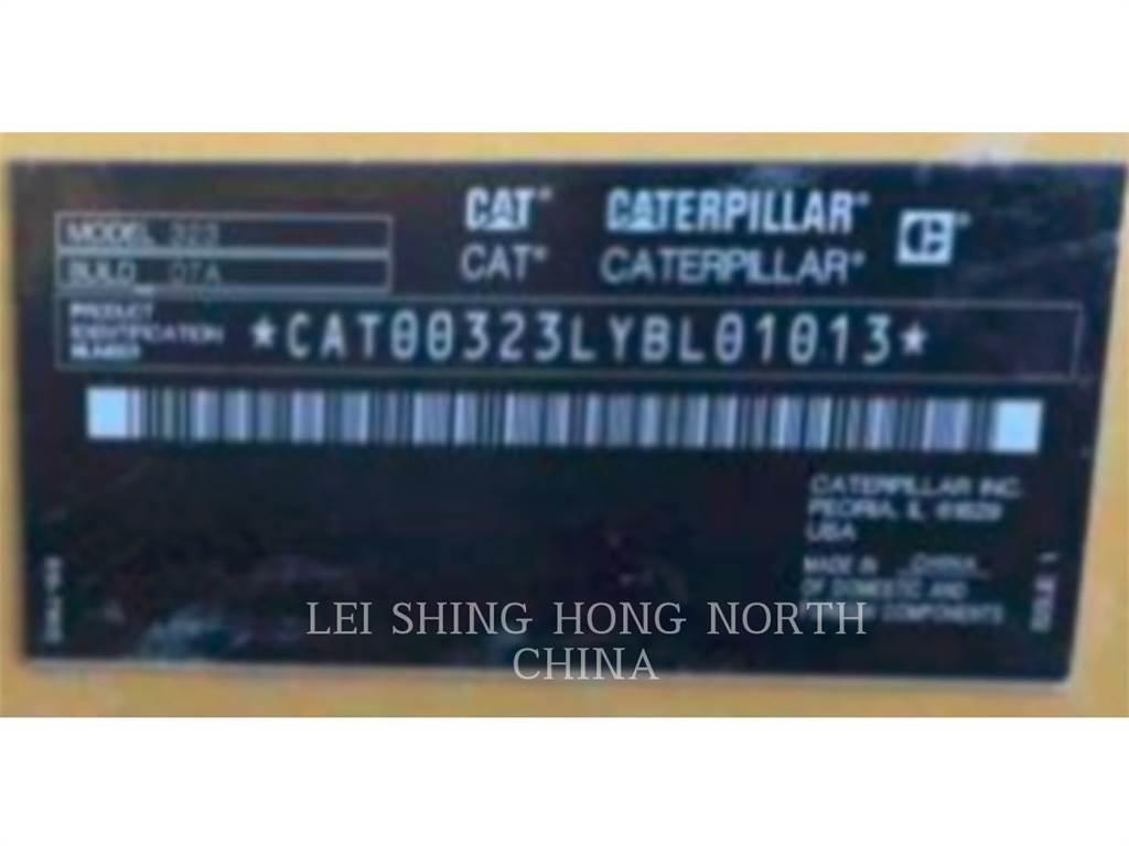 CAT 323-07 Lánctalpas kotrók