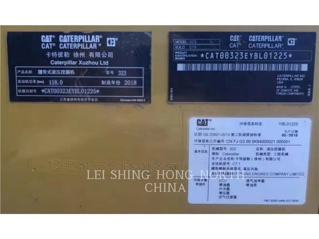 CAT 323-07 Lánctalpas kotrók