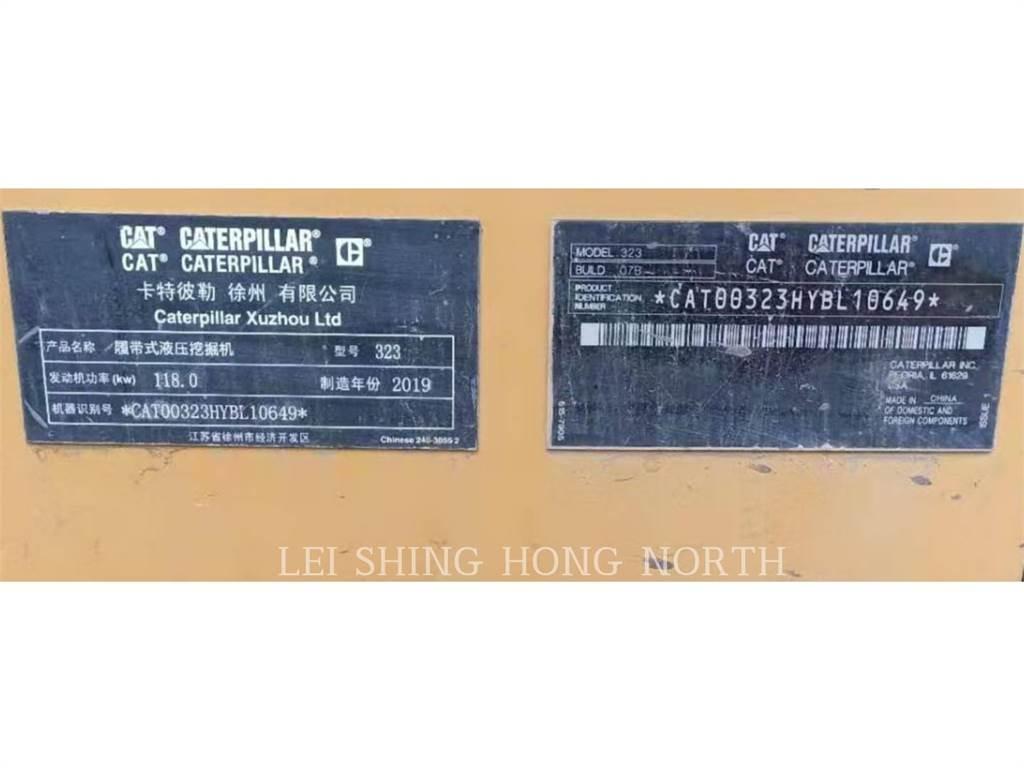 CAT 323-07 Lánctalpas kotrók