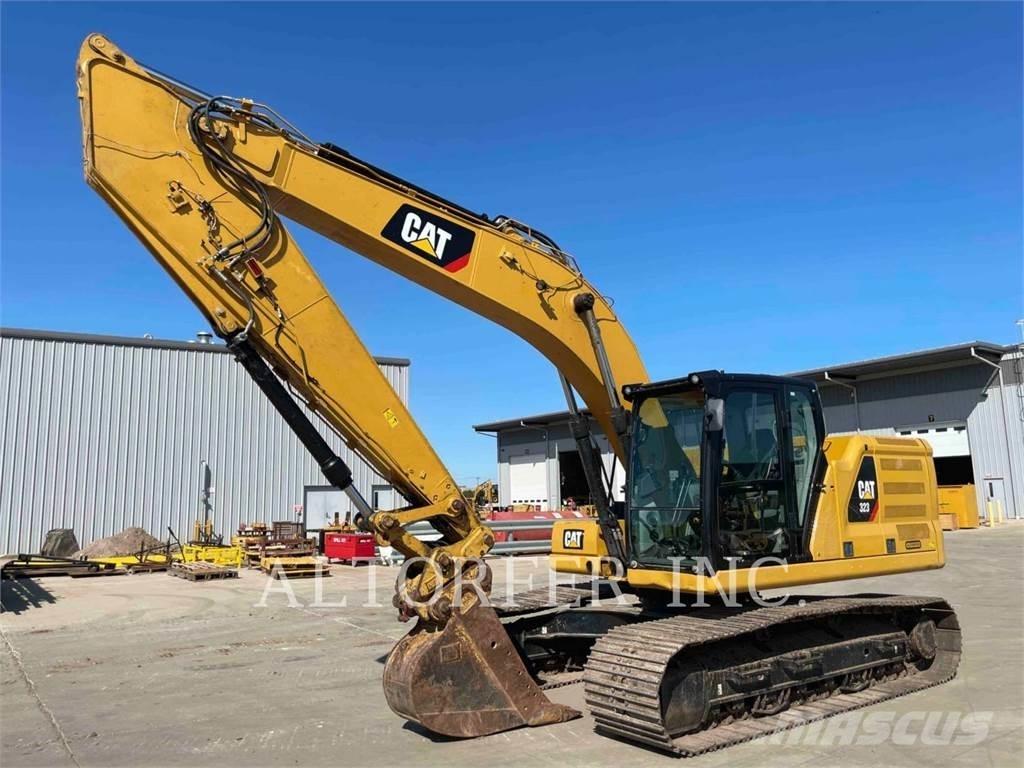 CAT 323-07 Lánctalpas kotrók