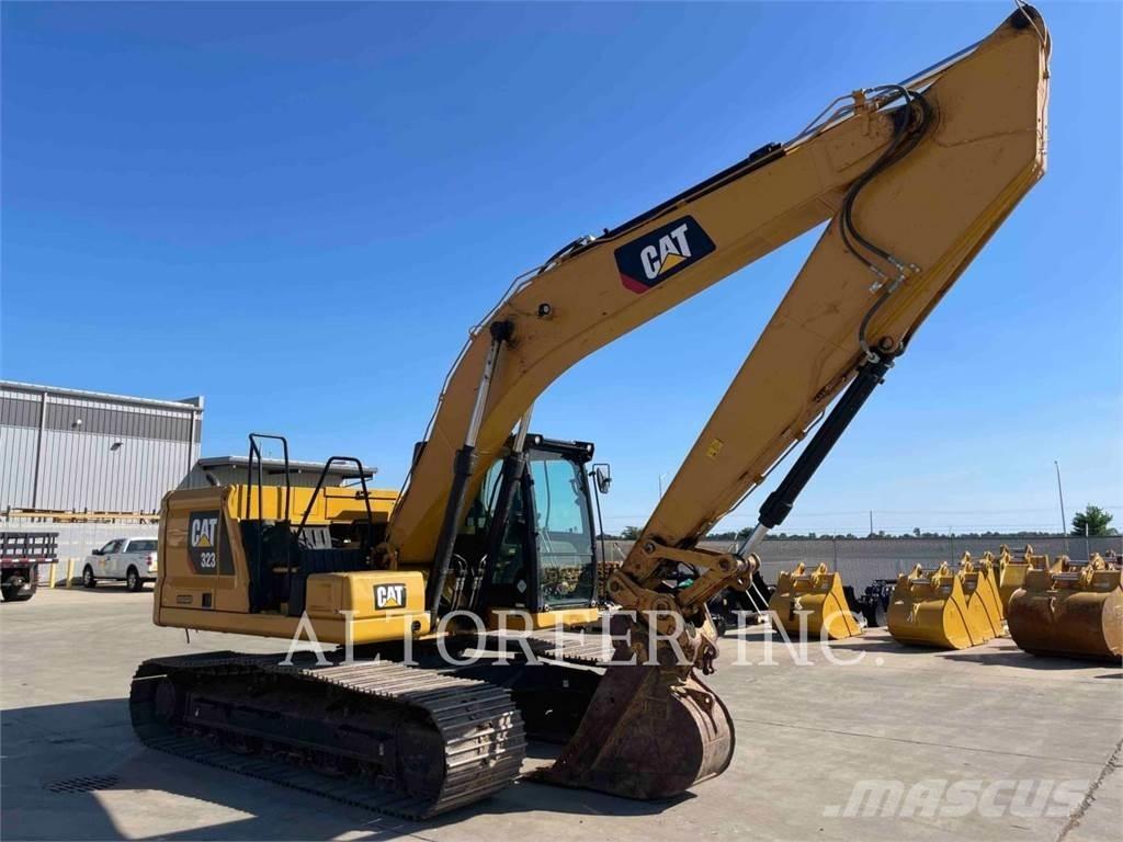 CAT 323-07 Lánctalpas kotrók