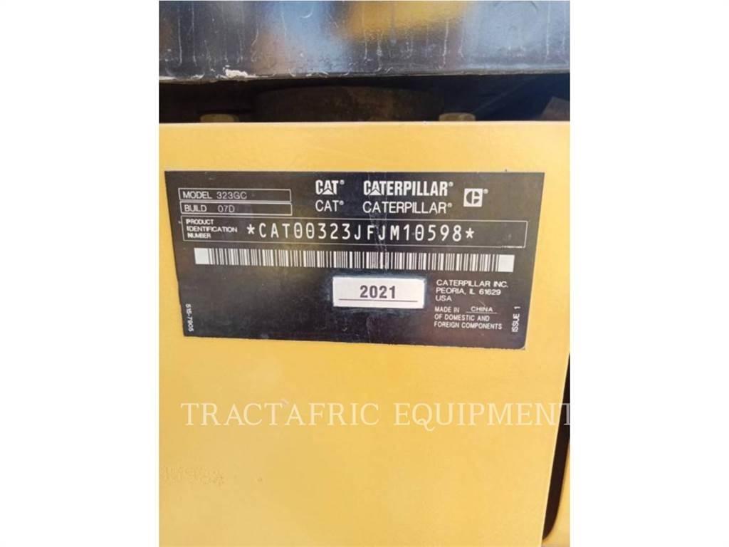 CAT 323-07GC Lánctalpas kotrók