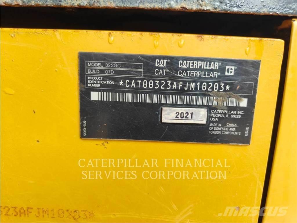 CAT 323-07GC Lánctalpas kotrók