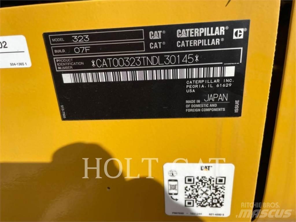 CAT 323 TC Lánctalpas kotrók