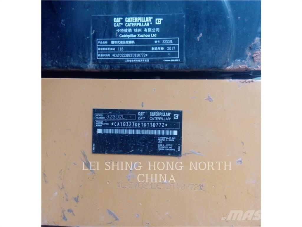 CAT 323D2L Lánctalpas kotrók