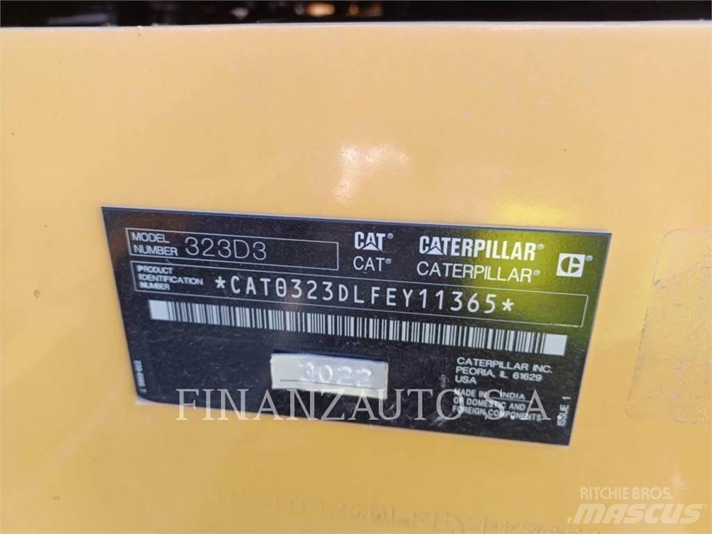 CAT 323DLN Lánctalpas kotrók