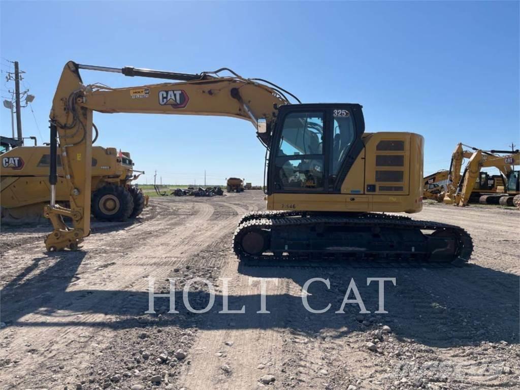 CAT 325 TC Gumikerekes homlokrakodók