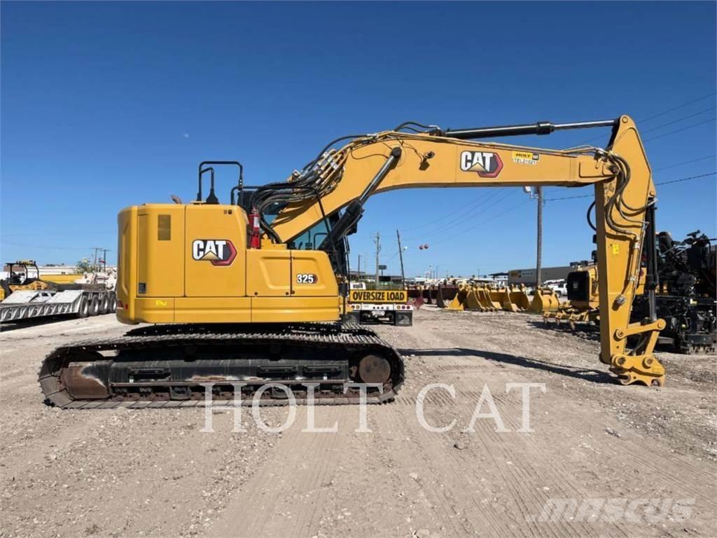 CAT 325 TC Gumikerekes homlokrakodók