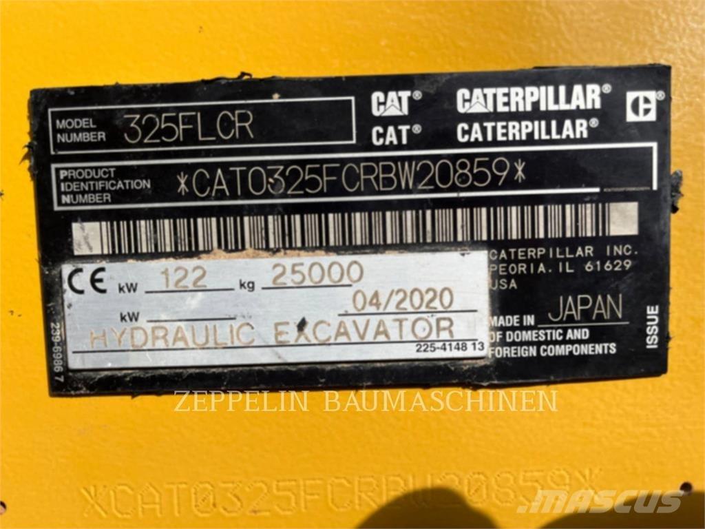 CAT 325FL Lánctalpas kotrók