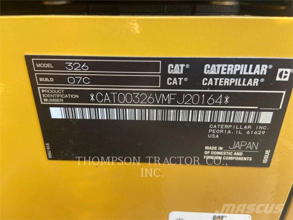 CAT 326 Lánctalpas kotrók