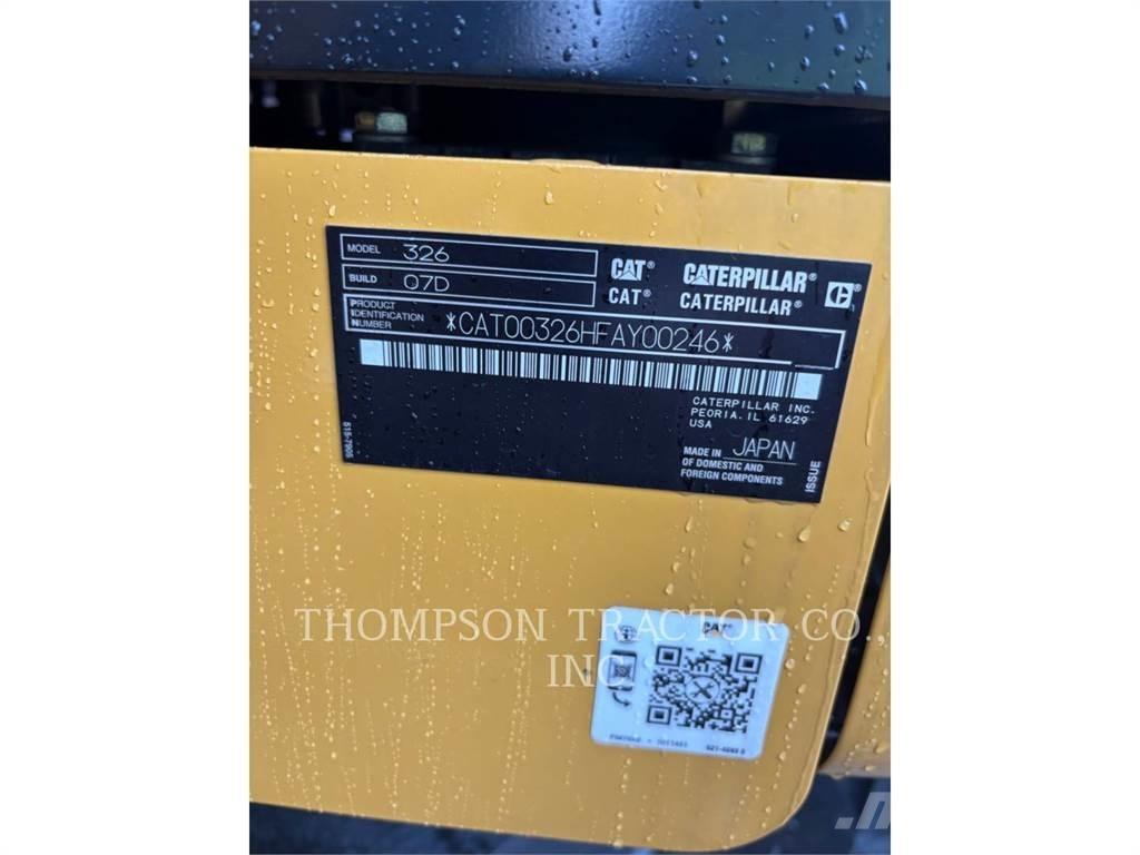 CAT 326 Lánctalpas kotrók