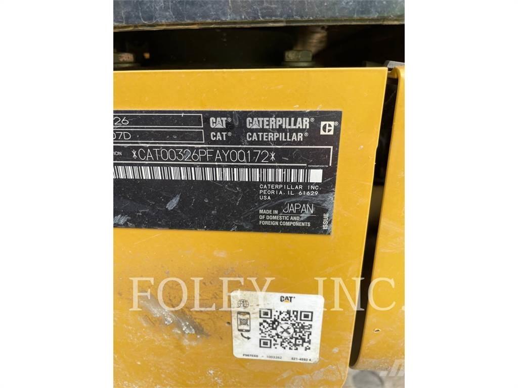 CAT 326-07 Lánctalpas kotrók