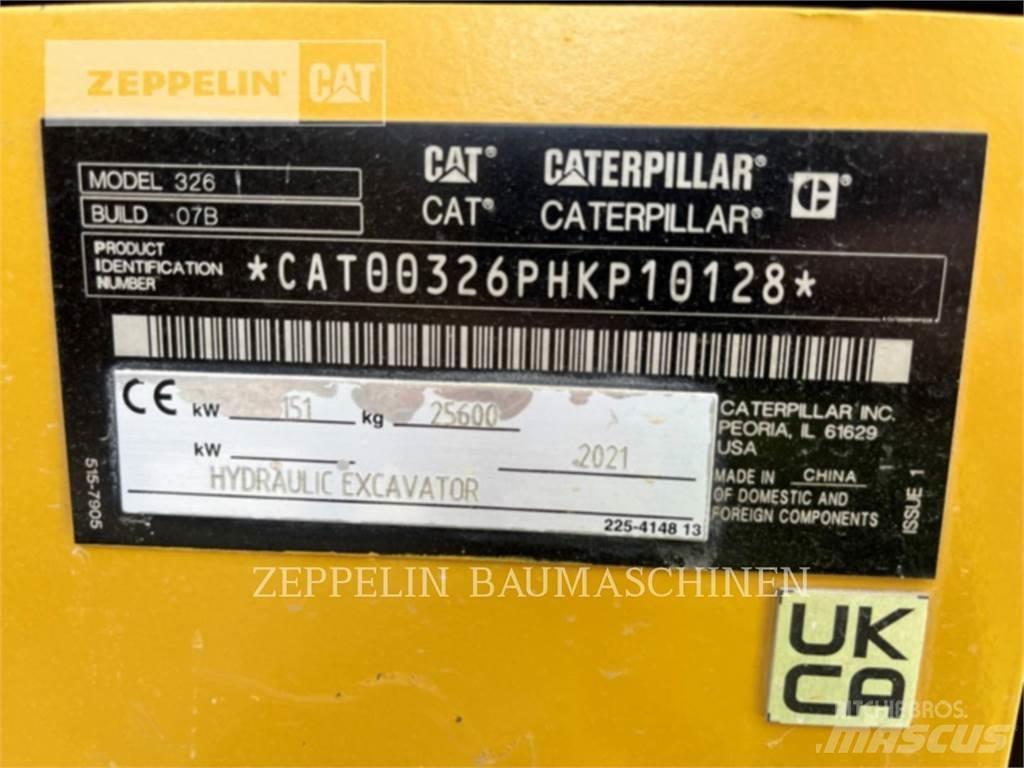 CAT 326-07 Lánctalpas kotrók