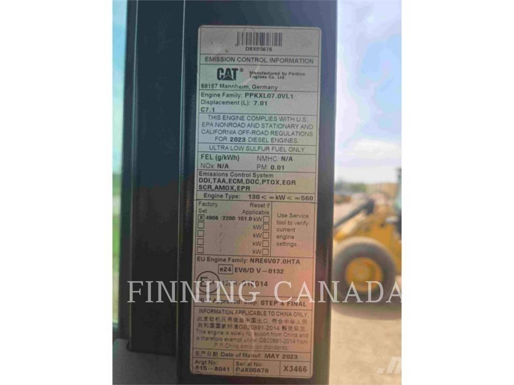 CAT 326-07 Lánctalpas kotrók