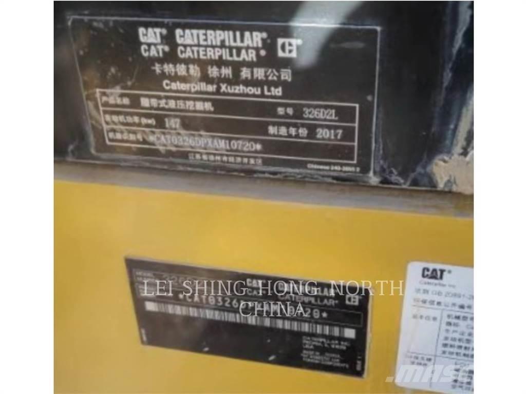 CAT 326D2L Lánctalpas kotrók