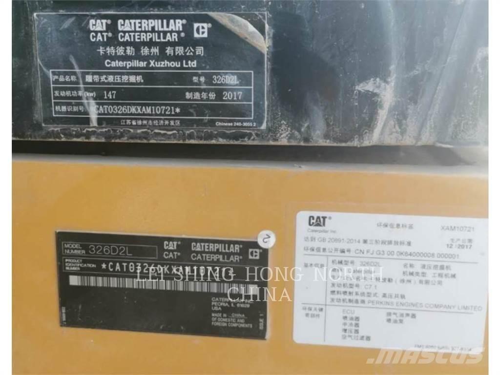 CAT 326D2L Lánctalpas kotrók