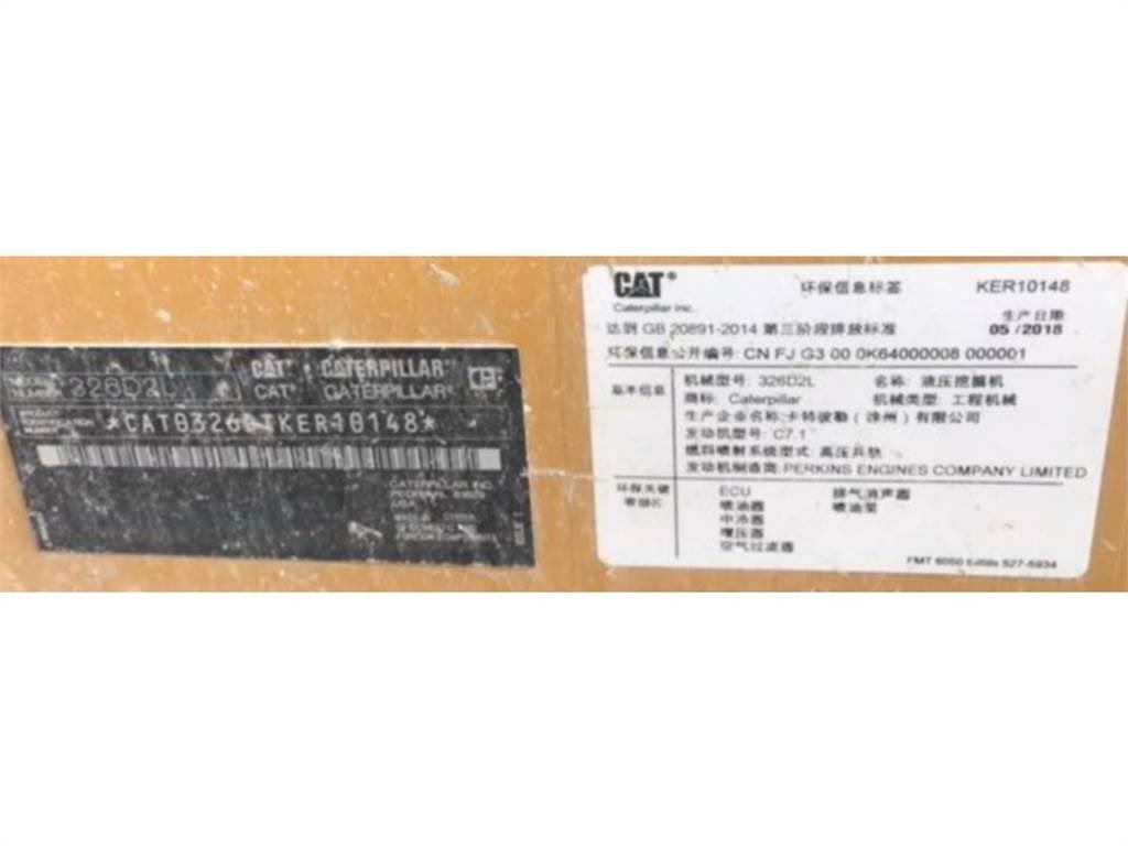 CAT 326D2L Lánctalpas kotrók