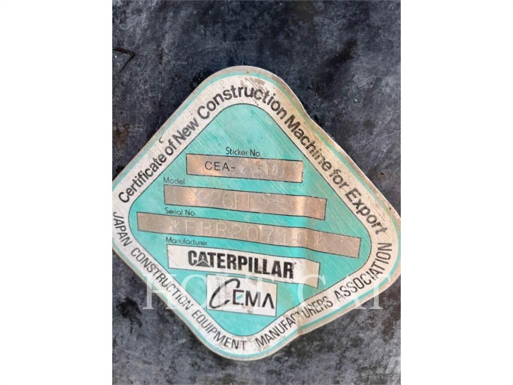 CAT 326FL Lánctalpas kotrók
