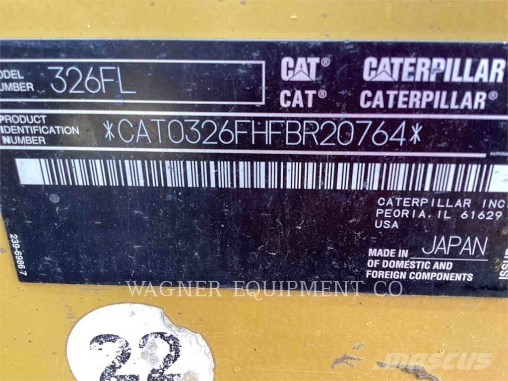 CAT 326FL Lánctalpas kotrók