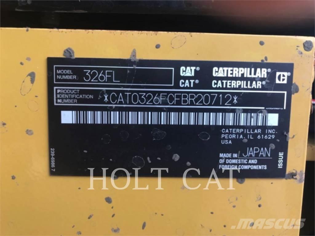 CAT 326FL Lánctalpas kotrók