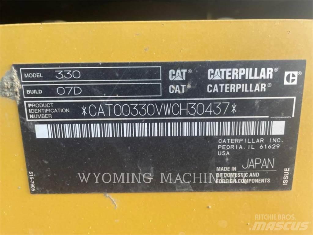 CAT 330 Lánctalpas kotrók