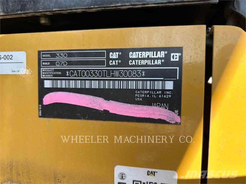 CAT 330 Lánctalpas kotrók