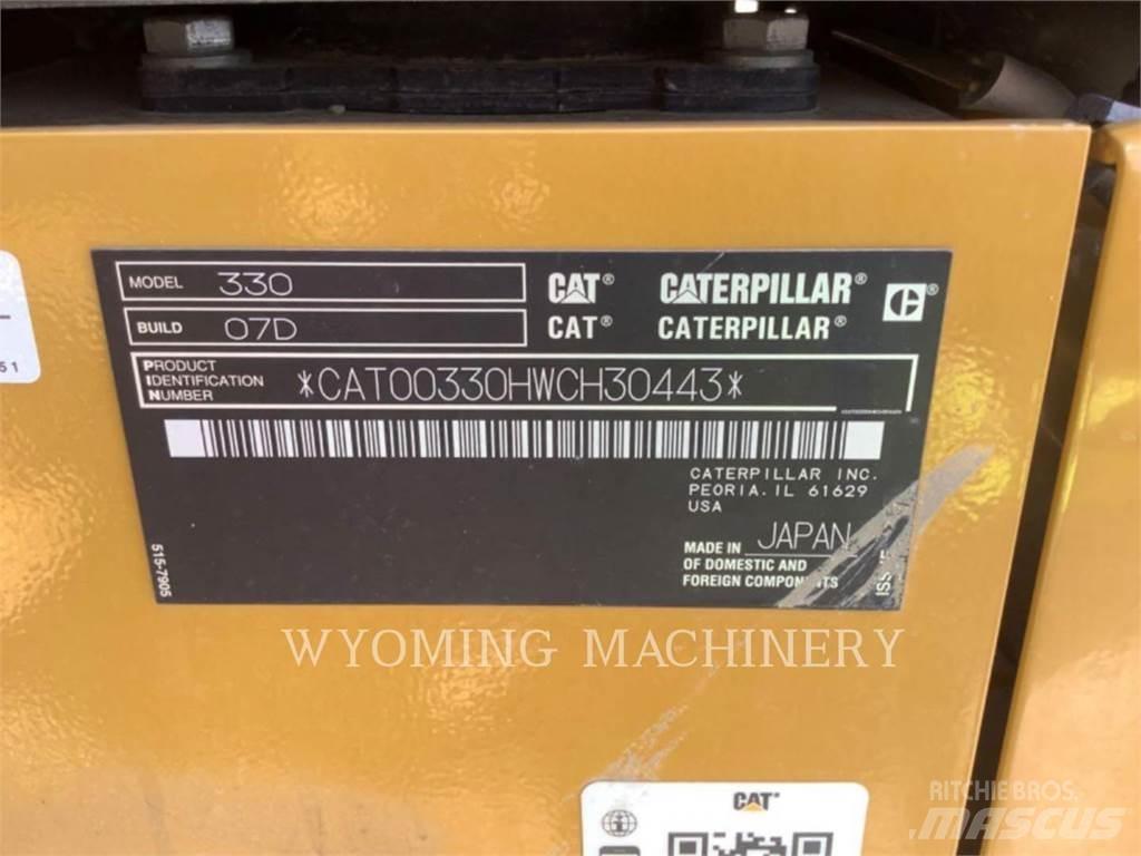 CAT 330 Lánctalpas kotrók